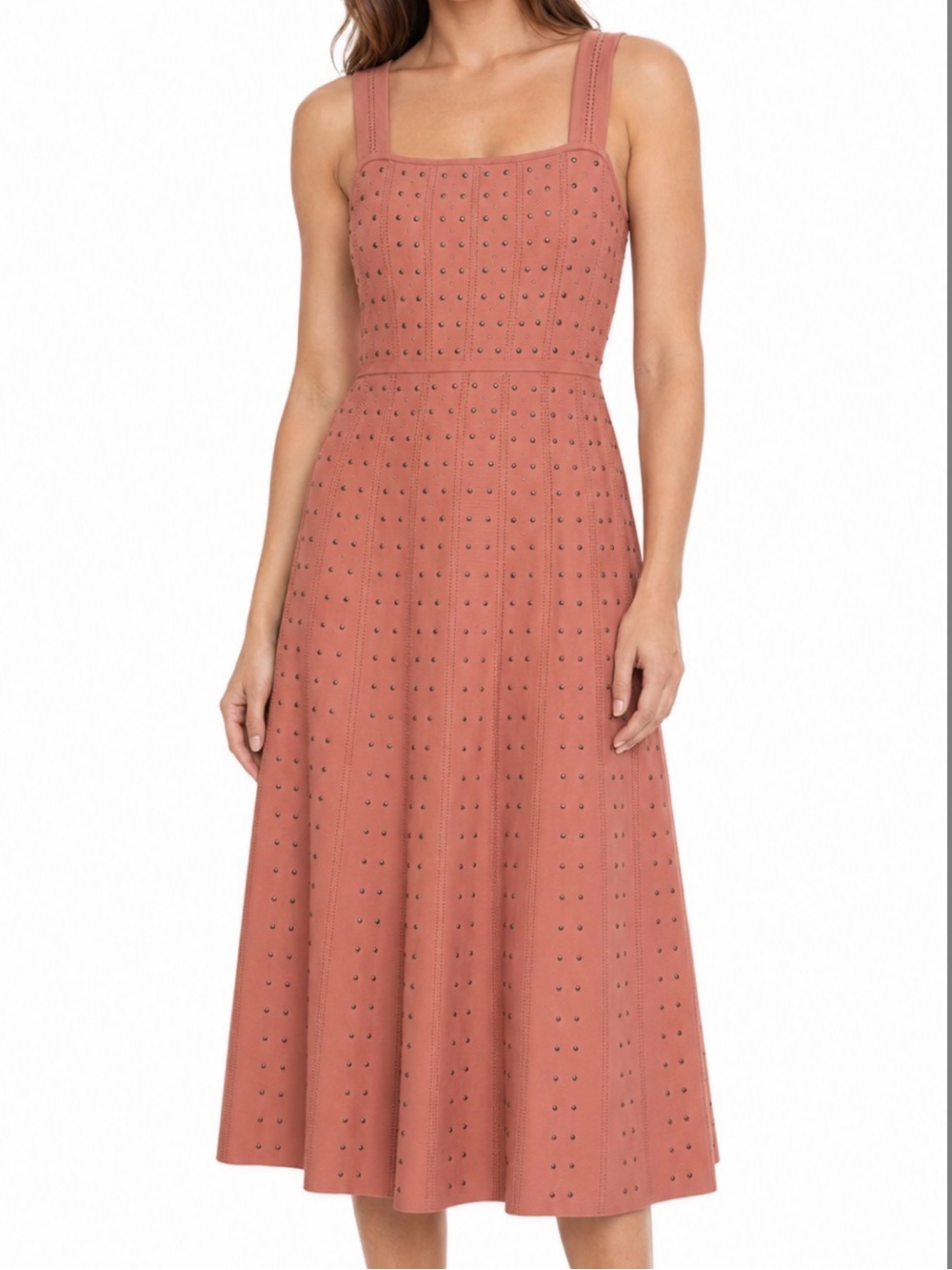 Sandro Embellished Midi Dress